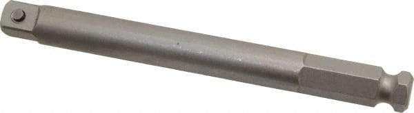 Irwin - 3/8" Square Size Hex to Square Adapter - 7/16" Hex Drive, 5" OAL - Makers Industrial Supply