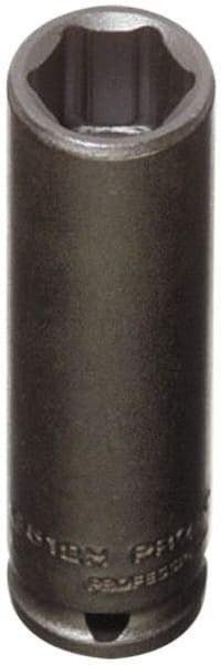 Proto - 1/4" Drive 3/16" Deep Impact Socket - 6 Points, 2" OAL - Makers Industrial Supply