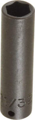 Proto - 1/4" Drive 11/32" Deep Impact Socket - 6 Points, 2" OAL - Makers Industrial Supply