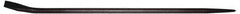 Value Collection - 36" OAL Pinch Bar - 7/8" Wide, Steel - Makers Industrial Supply