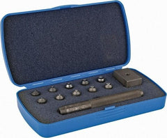 US Airtool - 1/16 to 3/16" Hand Flaring Kit - Adapto Kit for Semi-Tubular Rivets - Makers Industrial Supply