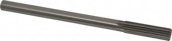 Made in USA - 0.63" High Speed Steel 8 Flute Chucking Reamer - Makers Industrial Supply