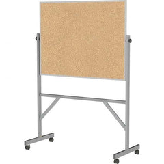 Ghent - Cork Bulletin Boards Style: Reversible Bulletin Board Color: Natural Cork - Makers Industrial Supply