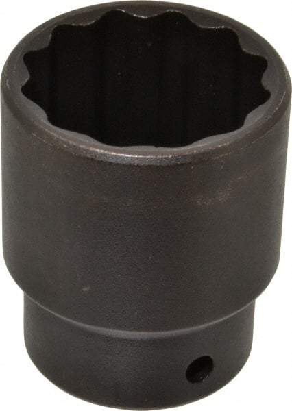 Proto - 1/2" Drive 1-7/16" Standard Impact Socket - 12 Points, 2-15/64" OAL - Makers Industrial Supply