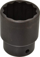 Proto - 1/2" Drive 1-7/16" Standard Impact Socket - 12 Points, 2-15/64" OAL - Makers Industrial Supply