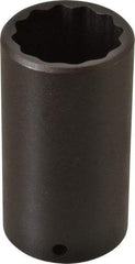 Proto - 1/2" Drive 1-3/8" Deep Impact Socket - 12 Points, 3-1/2" OAL - Makers Industrial Supply