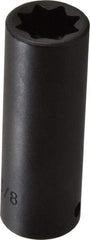 Proto - 1/2" Drive 5/8" Deep Impact Socket - 8 Points, 3-1/4" OAL - Makers Industrial Supply