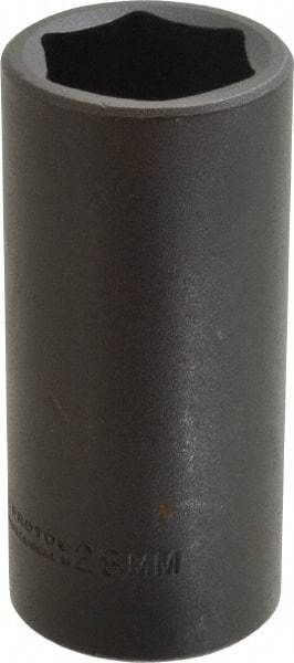 Proto - 1/2" Drive 28mm Deep Impact Socket - 6 Points, 3-1/2" OAL - Makers Industrial Supply