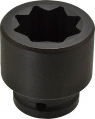 Proto - 3/4" Drive 1-1/4" Standard Impact Socket - 8 Points, 2-3/8" OAL - Makers Industrial Supply