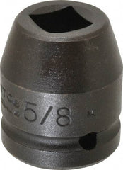 Proto - 3/4" Drive 5/8" Standard Impact Socket - 4 Points, 2" OAL - Makers Industrial Supply