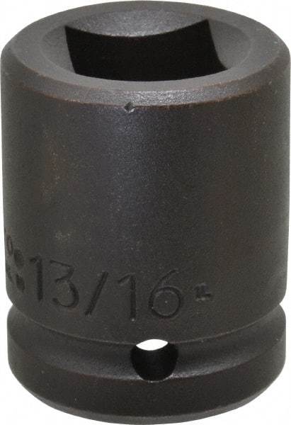 Proto - 3/4" Drive 13/16" Standard Impact Socket - 4 Points, 2" OAL - Makers Industrial Supply