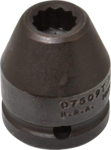 Proto - 3/4" Drive 9/16" Standard Impact Socket - 12 Points, 1-7/8" OAL - Makers Industrial Supply