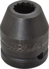 Proto - 3/4" Drive 5/8" Standard Impact Socket - 12 Points, 1-7/8" OAL - Makers Industrial Supply