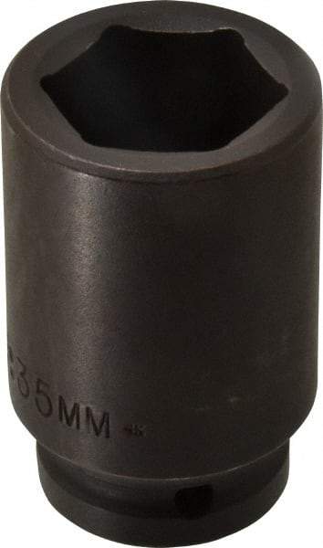 Proto - 3/4" Drive 35mm Deep Impact Socket - 6 Points, 3-1/4" OAL - Makers Industrial Supply