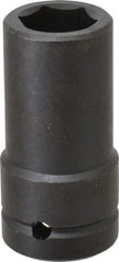 Proto - 1" Drive 1-1/8" Deep Impact Socket - 6 Points, 3-3/4" OAL - Makers Industrial Supply