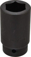 Proto - 1" Drive 1-1/2" Deep Impact Socket - 6 Points, 4" OAL - Makers Industrial Supply