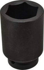 Proto - 1" Drive 2-1/8" Deep Impact Socket - 6 Points, 4-1/2" OAL - Makers Industrial Supply