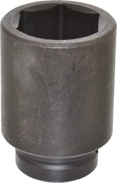 Proto - 1" Drive 2-3/16" Deep Impact Socket - 6 Points, 4-1/2" OAL - Makers Industrial Supply