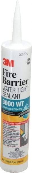 3M - 10.1 oz Cartridge Gray RTV Silicone Joint Sealant - 14 to 230°F Operating Temp, Series 3000WT - Makers Industrial Supply