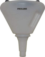 PRO-LUBE - 8" Diam, Spill Proof Funnel - Makers Industrial Supply