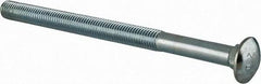 Value Collection - 5/8-11 UNC 9" Length Under Head, Standard Square Neck, Carriage Bolt - Grade 2 Steel, Zinc-Plated Finish - Makers Industrial Supply