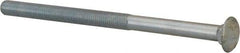 Value Collection - 5/8-11 UNC 10" Length Under Head, Standard Square Neck, Carriage Bolt - Grade 2 Steel, Zinc-Plated Finish - Makers Industrial Supply