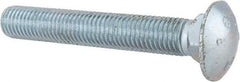 Value Collection - 3/4-10 UNC 5" Length Under Head, Standard Square Neck, Carriage Bolt - Grade 2 Steel, Zinc-Plated Finish - Makers Industrial Supply