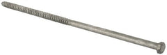 Value Collection - 3/8" Screw, 12" Length Under Head, Steel, Hex Head Lag Screw - Hot Dipped Galvanized, Grade 2 - Makers Industrial Supply