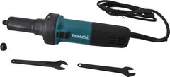 Makita - 1/4 Inch Collet, 25,000 RPM, Straight, Electric Die Grinder - 120 Volt, 3.5 Amp - Makers Industrial Supply