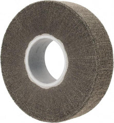 3M - 8" Diam Silicon Carbide Finishing Flap Wheel - 3" Hole, 2" Wide, Density 7, Nonwoven, Very Fine Grade, 3,200 Max RPM - Makers Industrial Supply