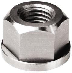 TE-CO - 5/8-11, 1-3/8" Flange Diam, 13/16" High, 1-1/16" Across Flats, Flange Nut - Makers Industrial Supply