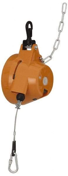 Packers Kromer - 30 Lb Load Capacity, 6-1/2' Travel Distance, Tool Balancer - Steel Cable, Nylon Housing, Tension Adjustment, Locking Mechanism - Makers Industrial Supply