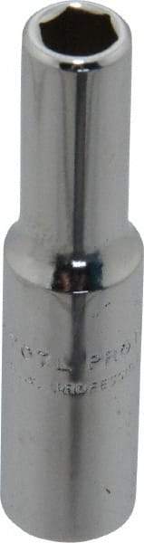 Proto - 3/4" Drive, Deep Hand Socket - 12 Points, 2" OAL, Chrome Finish - Makers Industrial Supply