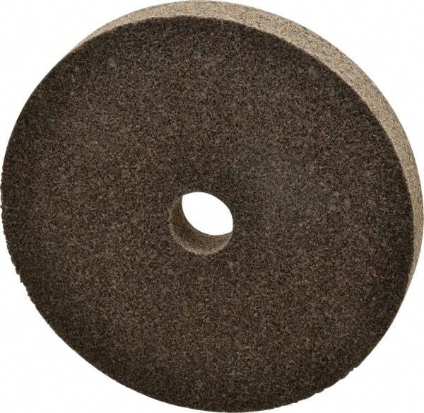 3M - 8" Diam, 1" Face Width, 1-1/4" Center Hole, Coarse Grade, Aluminum Oxide Deburring Wheel - Unitized, Hard Density 8 Grade, 5,500 RPM - Makers Industrial Supply