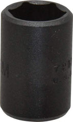 Proto - 3/8" Drive 13mm Standard Impact Socket - 6 Points, 1-3/32" OAL - Makers Industrial Supply