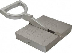 Mag-Mate - 125 Lb Load Capacity, Permanent Lift Magnet - 1-3/8" High x 7-1/4" Wide, For Use with Flats - Makers Industrial Supply