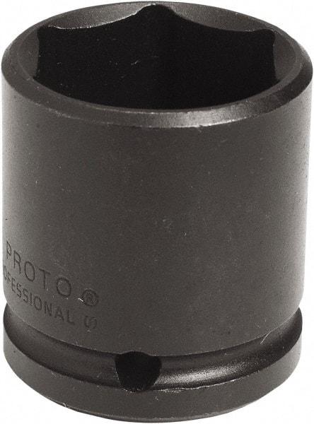 Proto - 1/2" Drive 3/4" Standard Impact Socket - 6 Points, 1-1/2" OAL - Makers Industrial Supply