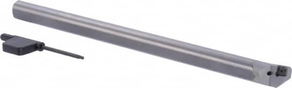 Seco - 5/8" Min Bore Diam, 8" OAL, 1/2" Shank Diam, SCLC Indexable Boring Bar - CC.. 21.51 Insert, Screw Holding Method - Makers Industrial Supply