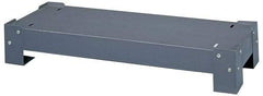 Durham - 12.3" Wide x 5.8" High, Gray Bin Holder - Use with Cabinets 002, 005, 007, 013, 014, 030, 031, 034 - Makers Industrial Supply