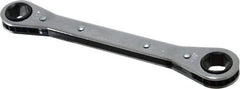 Proto - 1/2" x 9/16" 6 Point Ratcheting Box Wrench - Double End, 6-3/4" OAL, Steel - Makers Industrial Supply