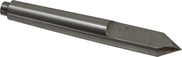 Riten - 3/4" Head Diam, Carbide-Tipped Steel Standard Point Half Dead Center - Jarno 6 Taper, 3/4" Point Diam, 2-3/16" Point Length, 5-1/2" OAL - Makers Industrial Supply