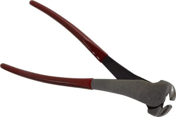 Proto - 8-1/4" OAL, End Cutting Pliers - 5/16" Jaw Length x 1-3/4" Jaw Width, Plastisol Handle - Makers Industrial Supply