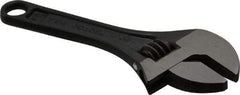 Proto - 1/2" Jaw Capacity, 4" Standard Adjustable Wrench - Steel, Black Finish - Makers Industrial Supply