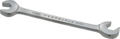 Proto - 10mm Standard Open End Wrench - 4-7/8" OAL, Double End, Chrome Finish, 15° & 60° Head Angle - Makers Industrial Supply