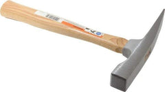 Stanley - 1-1/2 Lb Head Bricklayer's Hammer - 11" OAL, Wood Handle - Makers Industrial Supply