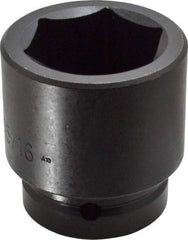 Proto - 1" Drive 1-15/16" Standard Impact Socket - 6 Points, 3" OAL - Makers Industrial Supply