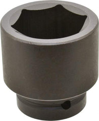 Proto - 1" Drive 2-3/16" Standard Impact Socket - 6 Points, 3-1/8" OAL - Makers Industrial Supply