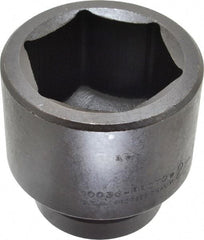 Proto - 1" Drive 2-1/4" Standard Impact Socket - 6 Points, 3-1/4" OAL - Makers Industrial Supply