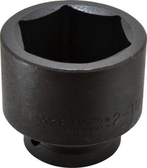 Proto - 1" Drive 2-11/16" Standard Impact Socket - 6 Points, 3-21/32" OAL - Makers Industrial Supply