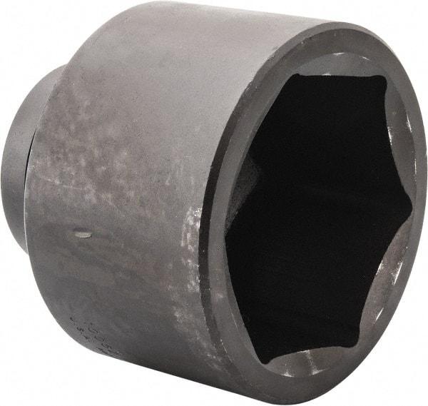 Proto - 1" Drive 3-1/4" Standard Impact Socket - 6 Points, 4-3/8" OAL - Makers Industrial Supply